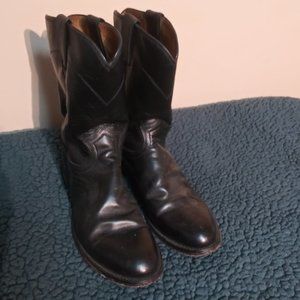 Justin 9D Roper Boots Black
